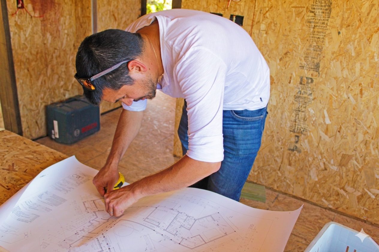 Arquitecto en obra
